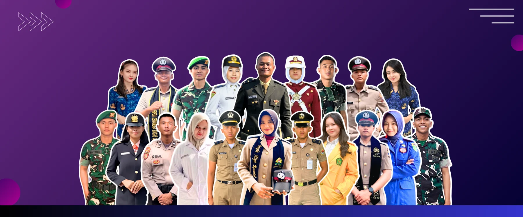 Spanduk alumni Citra Edukasi